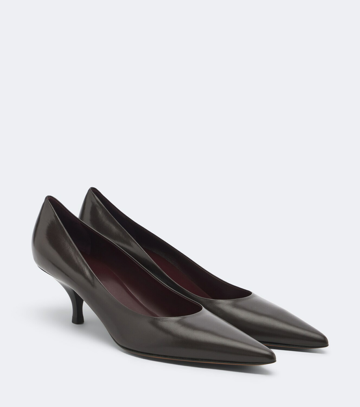 The Row Lili leather pumps