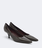 The Row Lili leather pumps