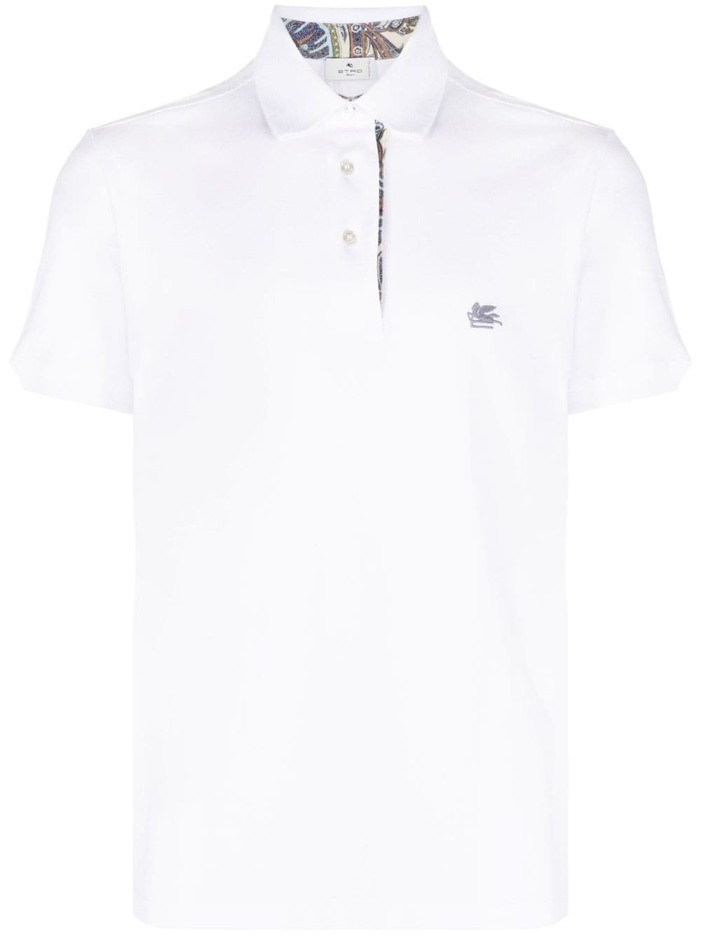 ETRO - Logo Cotton Polo Shirt Etro
