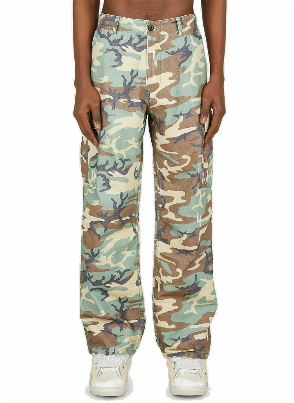 Photo: Camouflage Cargo Pants in Green