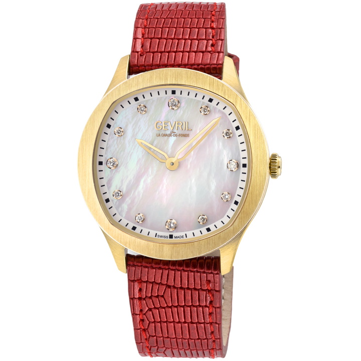 Photo: Gevril Morcote Quartz Diamond Ladies Watch 10021