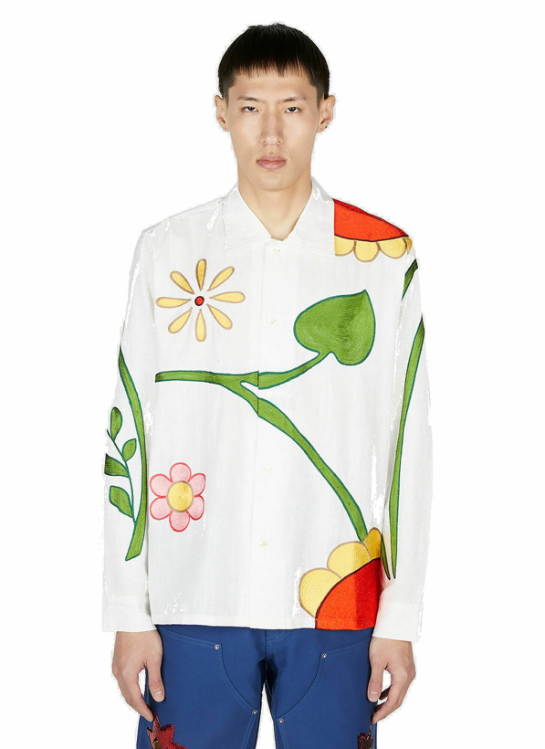 Photo: Sky High Farm Workwear - Embroidered Shirt in White