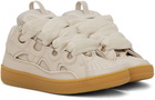 Lanvin Off-White Curb Sneakers