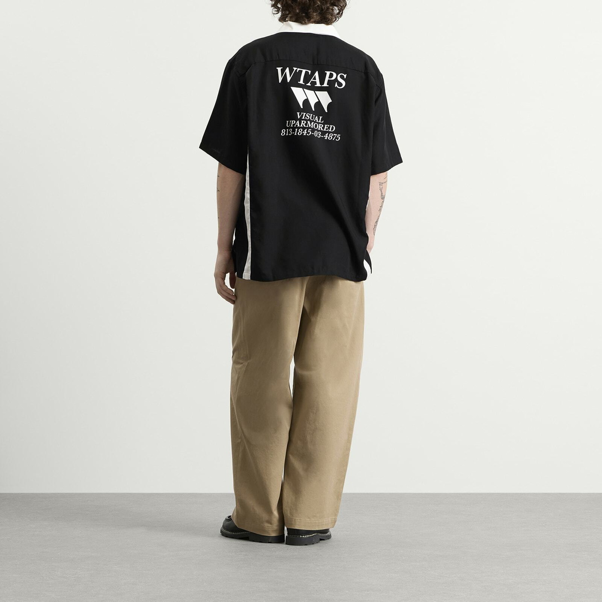WTAPS Men's Kingpin 02 Ss in Black