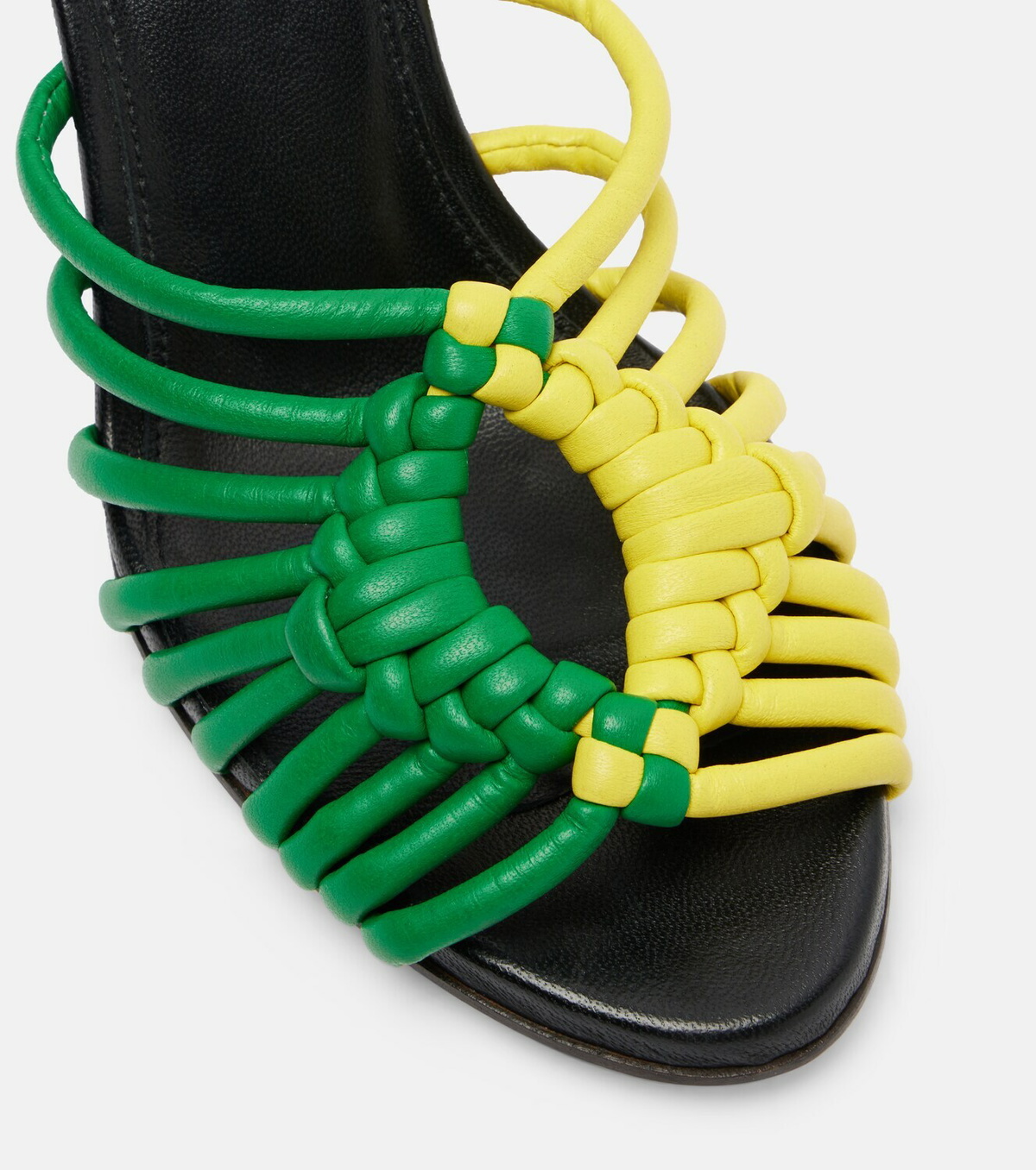 JW Anderson Plot woven leather mules