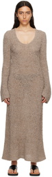 by Malene Birger Taupe Paige Maxi Dress