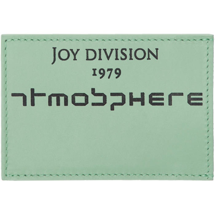 Raf Simons Blue Joy Division Atmosphere Card Holder Raf Simons