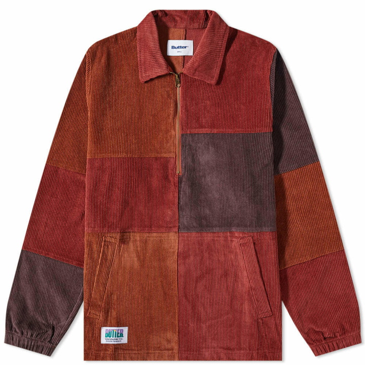 Photo: Butter Goods Cord Patchwork Pullover Jacket