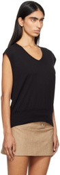 Gil Rodriguez Black Billie Oversized Tank Top