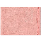 Acne Studios Men's Vakota Crinkle Wool Scarf in Bubblegum Pink