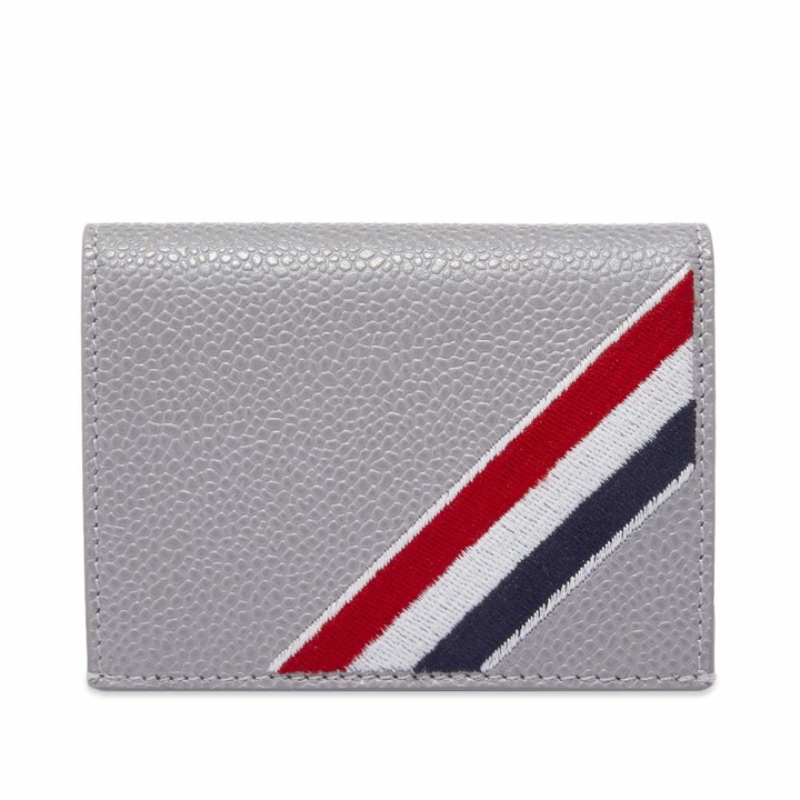 Photo: Thom Browne Tricolour Stripe Double Card Holder