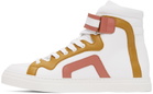 Pierre Hardy White & Multicolor 112 Sneakers