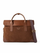 Bennett Winch - Suede and Leather Briefcase