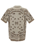 Alanui Cotton Piquet Bandana Shirt