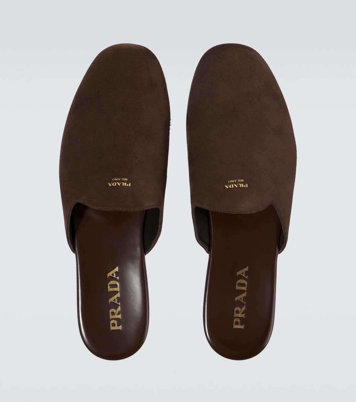 Prada Suede mules