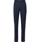 Canali - Storm-Blue Kei Wool Suit Trousers - Blue