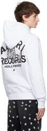 AMIRI White 'Amiri Records' Hoodie