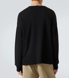 Loewe Anagram ribbed-knit cotton T-shirt