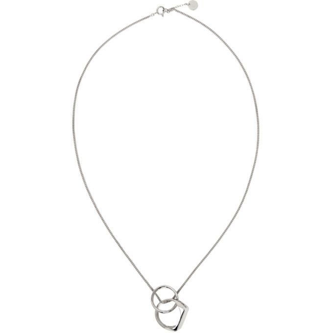 Photo: A.P.C. Silver Theo Necklace