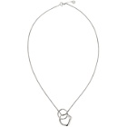 A.P.C. Silver Theo Necklace