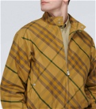 Burberry Burberry Check cotton twill bomber jacket