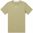 Calvin Klein Men's Stacked Logo T-Shirt in Faded Olive