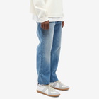 Maison Margiela Men's Regular Fit Jeans in Light Wash