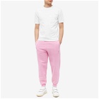 AMI Men's Tonal Small A Heart Sweat Pant in Candy Pink