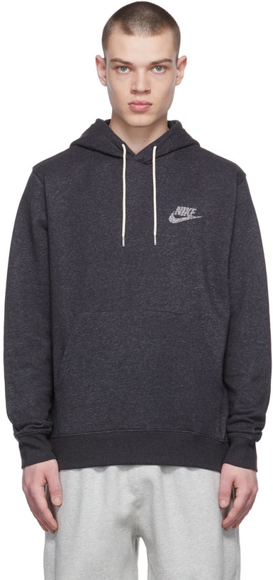 Photo: Nike Black Fleece Sportswear Revival Hoodie