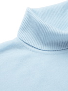 JW ANDERSON - Logo-Jacquard Wool Rollneck Sweater - Blue