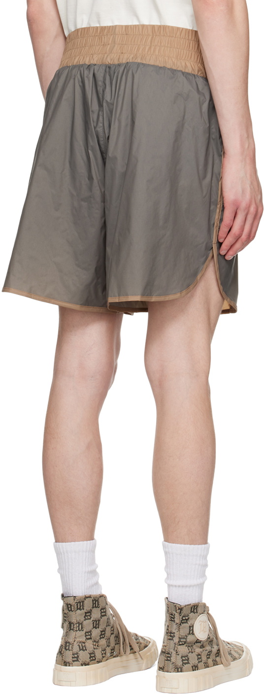 MISBHV Beige Jordan Barrett Edition Boxing Shorts