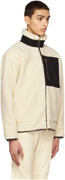 Dunhill Off-White Zip Track Jacket
