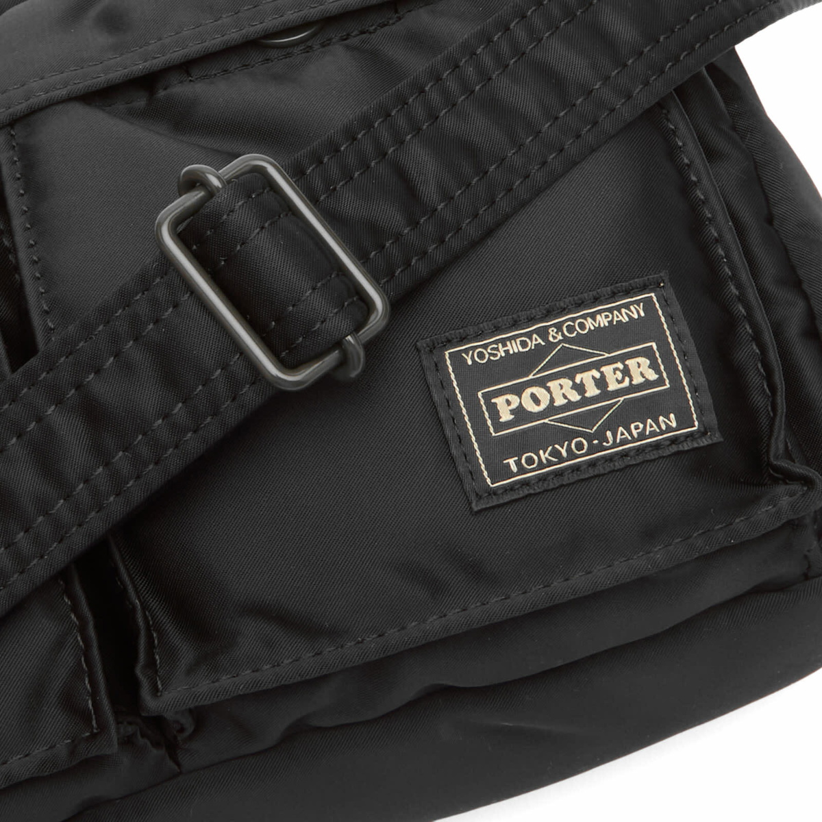 Porter-Yoshida & Co. Tanker Shoulder Bag in Black 