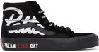 Vans Black Patta Edition Vault Mean Eyed Cat SK8-HI Sneakers