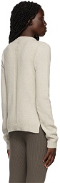 Rick Owens Beige Recycled Cashmere Sweater