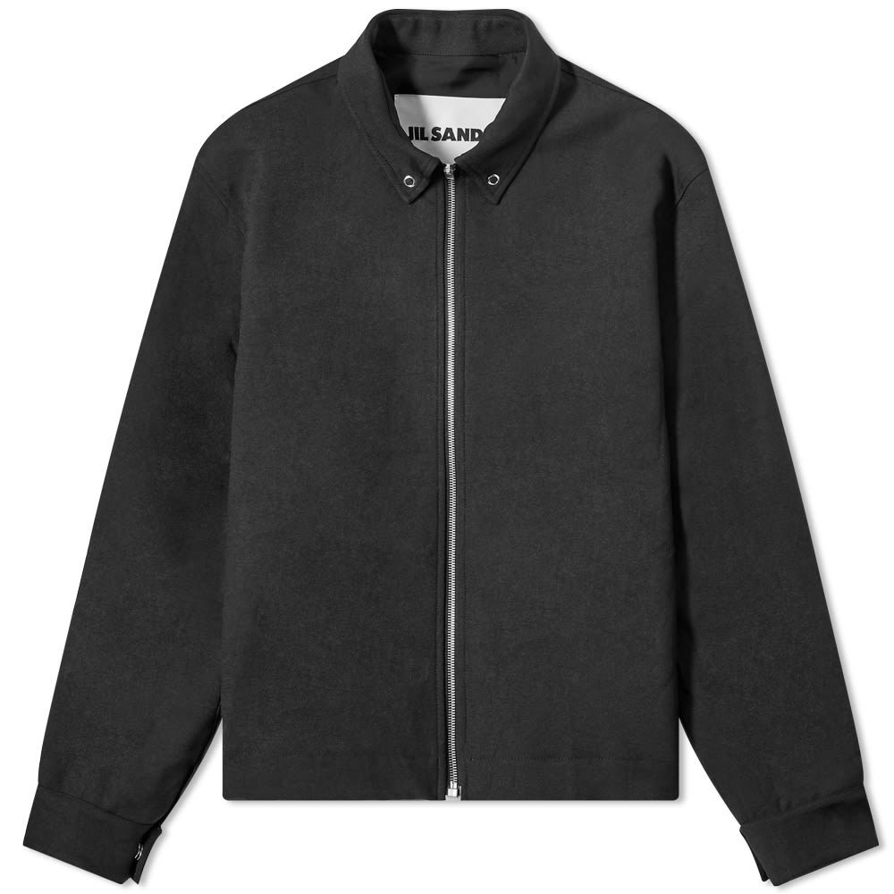 Jil Sander Snap Down Collar Zip Jacket Jil Sander