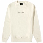 Daily Paper Men's Raysan Crew Neck Sweater in Birch White