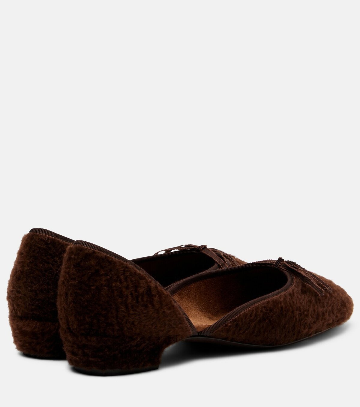 Herbert Levine 24/7 shearling ballet flats