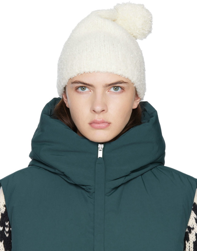 Photo: Jil Sander Off-White Wool Beanie