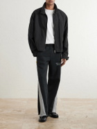 Gallery Dept. - Flared Logo-Print Cotton-Jersey Sweatpants - Black