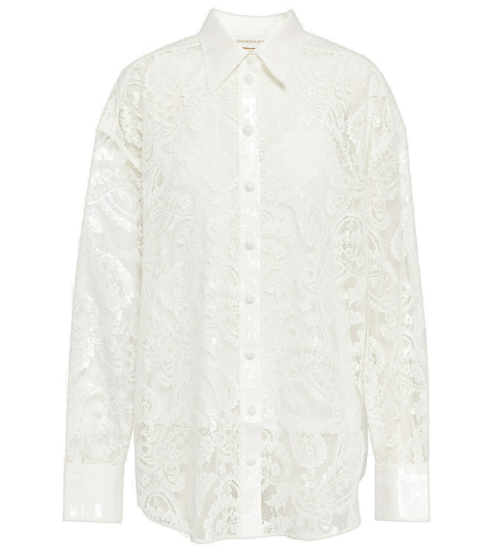 Photo: Zimmermann - Wonderland lace shirt