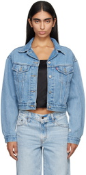 Levi's Blue Shrunken '90s Denim Trucker Jacket