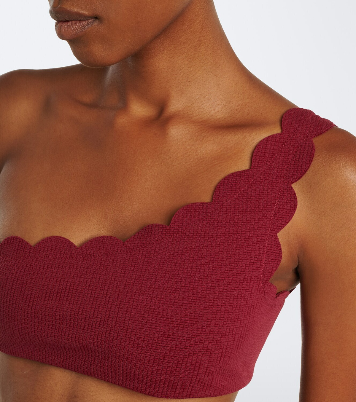 Marysia Santa Barbara scalloped bikini top