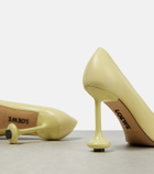 Loewe Toy leather pumps