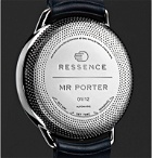Ressence - Type 1 MRP Mechanical 42mm Titanium and Leather Watch, Ref. No. TYPE 1N - Blue