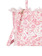 MC2 Saint Barth Betsy Cotton Canvas Colette Liberty Handbag |made With Liberty Fabric