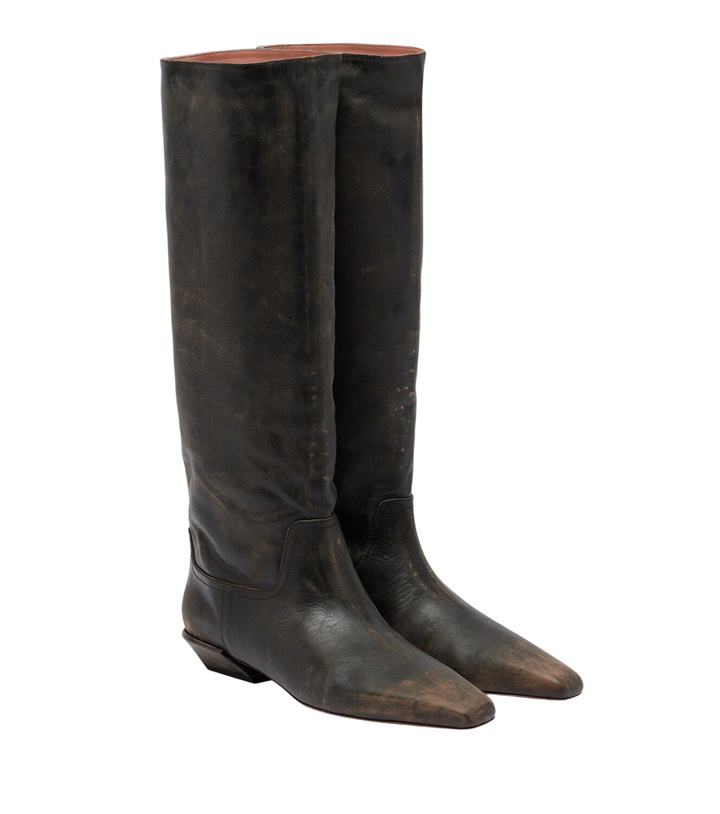Photo: Paris Texas Bettina leather knee-high boots