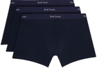 Paul Smith Three-Pack Navy Long Boxer Briefs