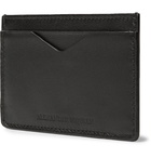 Alexander McQueen - Embossed Leather Cardholder - Black