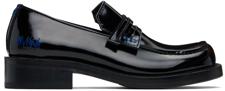Photo: ADER error Black Curve LF04 Loafers